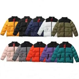 New mens Winter puffer jackets down north coat womens Fashion Down jacket Couples face Parka Outdoor Warm Feather Outfit Outwear Multicolor coats m 2xl