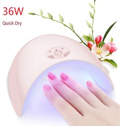 UV Led Lamp Nail Dryer 36W USB Mini uv Lamp For Manicure Quick Drying All Gels Nail Polish Nail Art Tools3811924