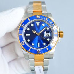 Mens Watch 2836 Automatic Mechanical Movement Gold Watches 41MM Classic Business Sapphire Swimming WristWatch 904L Stainless Steel Waterproof