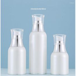 Storage Bottles 300Pcs/Lot 30ML 50ML 100ml White Airless Vacuum Pump Lotion Bottle Used For Cosmetic Container