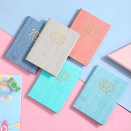 Notepads A7 Mini Notebook 365 Day Portable Pocket Daily Planner Stationery Office School Supplies 230408