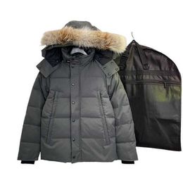 Coat Down Coat Mens Canadian Designer Parka Outdoor Winter Coat Big Fur Manteau Hiver Winter Coat 10THOG