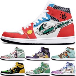 New diy classics Customised shoes sports basketball shoes 1s men women antiskid damping anime fashion cool Customised figure sneakers 520919