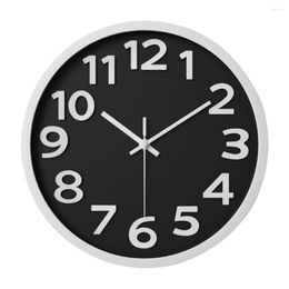 Wall Clocks Clock Battery Silent Decorative Large Number Accurate Time Home Office School Digital Bedroom