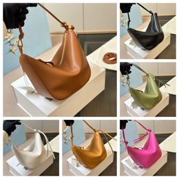 High quality genuine leather handbag shoulder bucket Hammock Hobo bag crossBody geometry square contrast Colour patchwork purses loewely