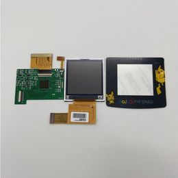 Freeshipping LCD High brightness LCD screen for Gameboy COLOR GBC plug and play without welding and shell cuttin Jxxbk