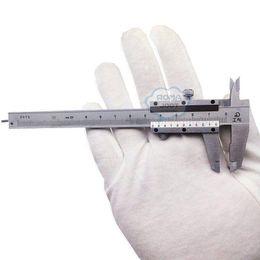 Freeshipping Vernier Caliper 0-100mm Mini Metal Calipers Portable Pocket Ruler Paquimetro Measuring Tools Mwckv