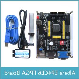 Freeshipping ALTERA EP4CE6 FPGA Development Board Altera Cyclone IV NIOSII EP4CE Board and USB Blaster Programmer Pntdc