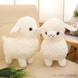 Stuffed Plush Animals Plush Toy White Sheep Cute Animal Dolls Girl Stuffed Soft Doll Cushion Sofa Gifts Christmas Birthday Gift