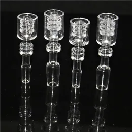 Diamond Knot Quartz Enail Banger 10mm 14mm 18mm Male Female Beveled Edge E Nail Banger For Glass Bongs water pipe ash catcher