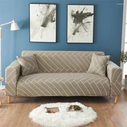 Chair Covers Geometry Style Plaid On The Sofa Cover Extendable For Home Adjustable Sofas Decor Custom Elastic