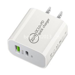 Fast Charging 20W 12W USB C PD Wall Charger Eu US Type c Power Adapters For Iphone 15 11 12 13 14 Pro Samsung S22 S23 htc lg B1