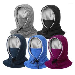 Bandanas Winter Men's And Women's Hats Fashionable Warm Waterproof Wool Balaclava Hooded Necks Hiking Scarves