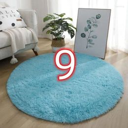 Carpets 11276 Nordic Tie-Dye Carpet Wholesale Plush Mat Living Room Bedroom Bed Blanket Floor Cushion For Home