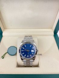 Box Papers high-quality Watch New BLUE INDEX DIAL 41MM DATEJUST & JUBILEE 126334 Mechanical Automatic MEN Watches