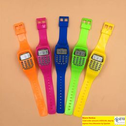 New Student Calculator Electronic Watch Child Cartoon Fashion Multifunction Practical Student Counting Tools Classical Mathematics