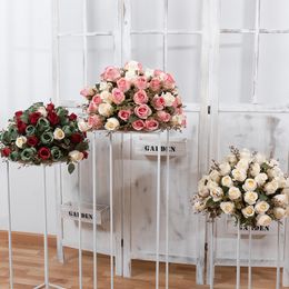 50cm Artificial Flower Ball Arrangement Bouquet Wedding Flower Balls for Centrepieces Birthday Parties, Valentine's Day Home Decor