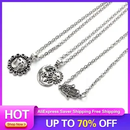 Choker Hand Palm Unique Stylish Statement Jewelry For Special Occasions 3d Trendy Trending Necklace Multi-layered Versatile Sun