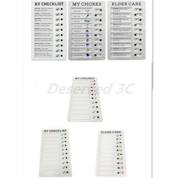 Notepads Multipurpose memo list todo pad 5 "x8" adjustable for my chord board used RV home classroom walls 230408