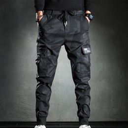 Men's Pants Daily Outdoor Mens Pants Trousers Workwear Athletic Breathable Cargo Drawstring Elastic Waist Joggers Loose Fashion 231110
