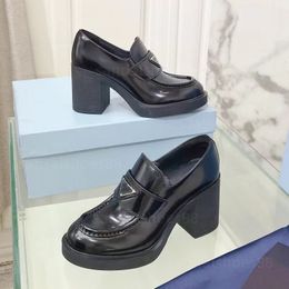 Loafers Platform Heels обувь женщина дизайнерские лофры высокого каблука мягкие мягкие наппа