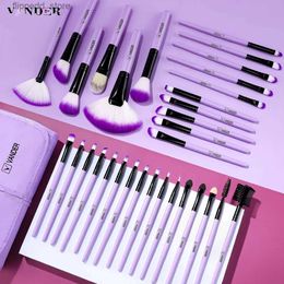 Makeup Brushes VANDER 32pcs Makeup Brushes Professional High Quality Natural Hair Cosmetic Foundation Powder Blush Eyeshadow Makeup Brush Set Q231110