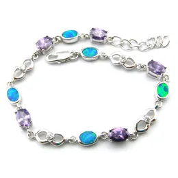 fashion Jewellery opal bracelet mystic rainbow BLUE mexican bracelet