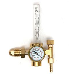 Freeshipping CO2 Argon Pressure Reducer Flow Metre Control Valve Regulator Reduced Pressure Gas Flowmeter Welding Weld Flowmeter Elxsr