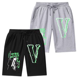 vlone trendy pants and shorts designer mens basketball shorts 2023 printing casual pants sports versatile shorts unisex summer beach pants