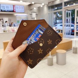 Hot New M69431 CARD HOLDER RECTO VERSO Designer Fashion Hot Womens Mini Zippy Organizer Wallet Coin Purse Bag Belt Charm Key Pouch Pochette Accessoires