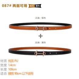 H Belts Women Made Of Real Leather Designer Belt Thin H Belt Double-Page Removable Luxury Buckles Elegant Bund Fashion Brand H Belt Women High Quality 365