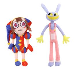 2023 Pomni & Jax Plushies Toy for TV Fans Gift, Cute Stuffed Figure Doll for Kids Adults, Birthday Halloween Christmas Choice for Boys Girls