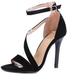 Mujer Zapatos Women Sandals 433 Pumps High Heels Ladies Shoes Woman Ankle Strap Summer Girls Wedding Chaussure Femme Elegant P161216
