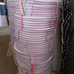 Woven bicolor tube Strapping Tape Packaging Transport vehicles