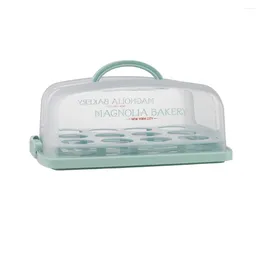 Bakeware Tools Easy To Clean Kitchen Cupcake Carrier For Transportation Storage Box Cake Keeper