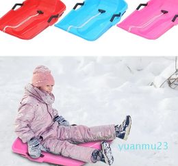 Sledding Snow Sled Snow Board Ski Board Snow Speeder Sled Flyer Flying Board Sledge With Pull Rope Winter Sport Sledge Skiing Accessories