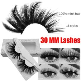 2530 mm 3D Mink Eyelashes Reusable 100 Real Siberian 5D Mink Hair Strip False Eyelash Makeup Natural Long Individual Eye Lashes 8636510