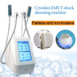 Cold body slimming cryo pads hot and cold treatment cryoskin t thermal shock device ems fat burning cool freeze sculpting machine