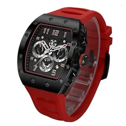 Wristwatches Fashion Multifunctional Quartz Watch Men's Sports Business Luminous Date