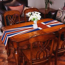 Table Cloth Linen British Mizi Flag European Simple Coffee Doilies