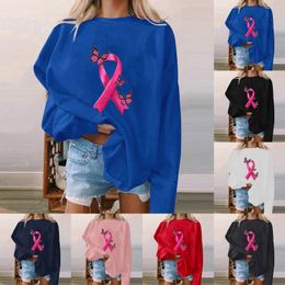 Women's Hoodies Fall Sweaters Women Full Zip Fleece Hoodie Fashionable Round Neck Casual Ribbon Butterfly Print Long Over