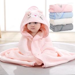 Blankets 80x80CM Born Wrap Blanket Cotton Fleece For 0-12 Months Baby 4 Seasons Absorbent Warm Children Bath Towel