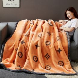 New Winter Laschel Blanket Double-Layer Thickened Thermal Quilt Student Dormitory Winter Blanket Office Nap Blanket Cover Blankets