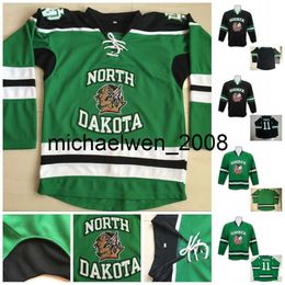 Weng North Dakota Fighting Sioux Hockey Jerseys 11 Zach Parise 9 Jonathan Toews 7 TJ Oshie College 5 Chay Genoway 29 Brock Nelson 16 Brock Boeser