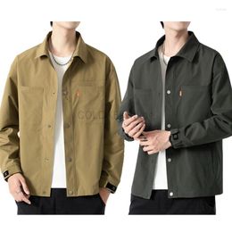 Men's Jackets Men Shirts Long Sleeve Spring Autumn Waterproof Windbreaker Casual Jacket Coats Streetwear