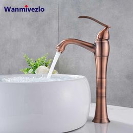 Bathroom Sink Faucets Brass Basin Faucet Torneira Banheiro Single Handle Mixer Tap Deck Mounted Vessel Countertop