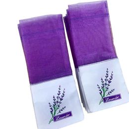 1000Pcs/Lot Empty Lavender Sachet Fresh Wardrobe Car Air Fresh Bag Cotton Linen Sachet Bag Wardrobe Car Air Refresh Bag