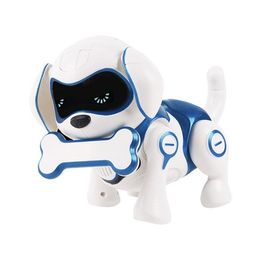 Freeshipping Intelligent Electronic Robot Dog can dance walk talk interactive Electronic Dog Pets toys for children baby kids gift Muqas