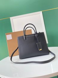 10a lustro wysokiej jakości projektant kołdry na kołdrę kobiety średnia torba na zakupy czyste ramię czarne torba prawdziwa skórzana torebka z totą z Dutem