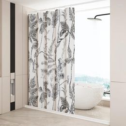 Duschvorhänge Nordic Wasserdicht Polyester Vorhang BadewannePartition Plane verdicken Anti-Schimmel Tuch Home Decor Zubehör